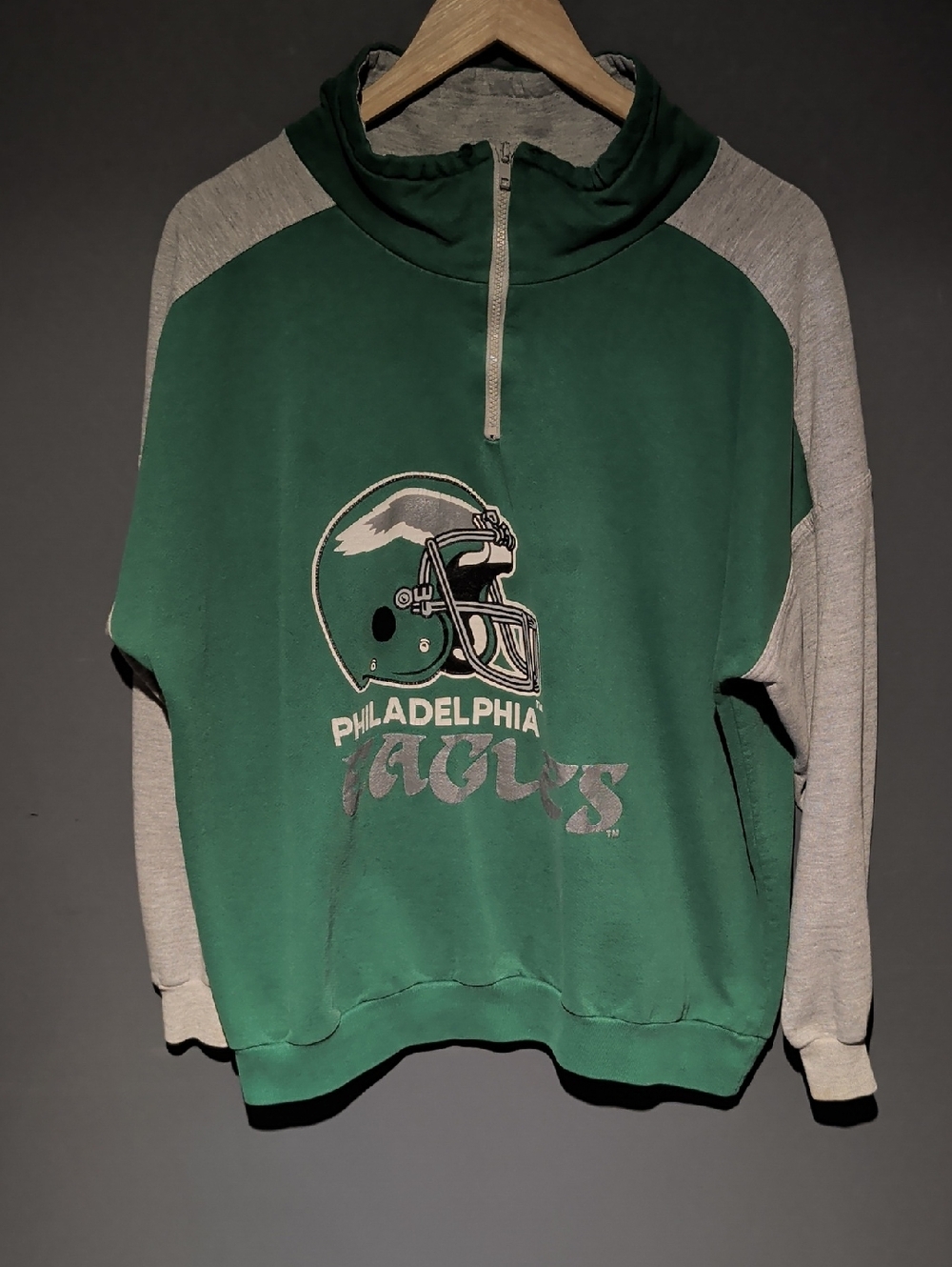 Vtg Philadelphia Eagles NFL Football Hummer Sportswear 80s